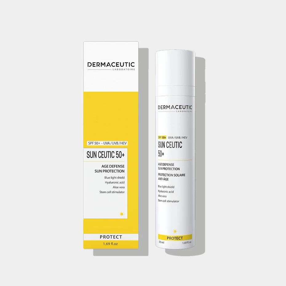 Sun Ceutic 50+. Солнцезащитное средство от UVA/UVB и синего света (HEV)